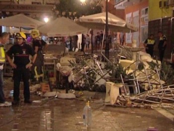 В Испании при взрыве газового баллона пострадало более 70 человек