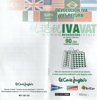 Иностранным туристам Каталонии будут возвращать НДС в день покупки
