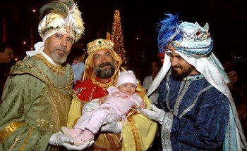 В Испании прошли шествия волхвов