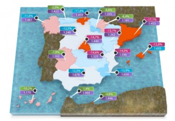 I квартал показал очередное снижение цен на недвижимость в Испании 