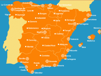 Пассажиропоток испанских аэропортов неуклонно растет 