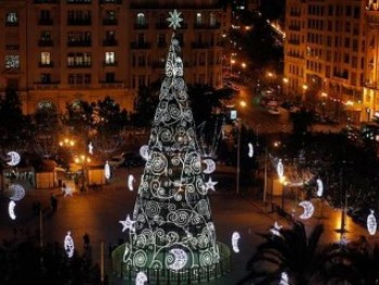 Рождественские ярмарки в Валенсии 2015 года